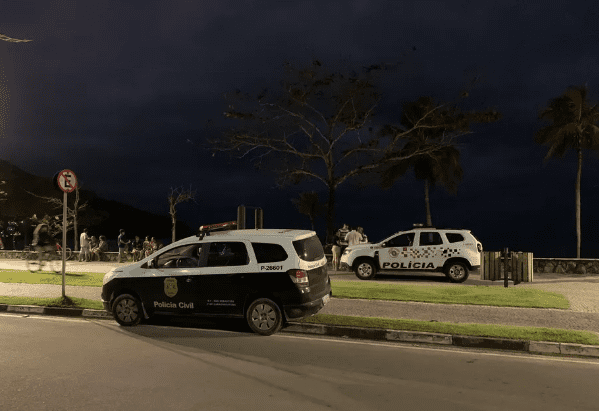 Jovem é assassinado na orla de Caraguatatuba