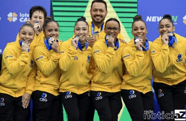 Brasil conquista medalha de ouro no Pan de Ginástica ao superar os EUA pela primeira vez