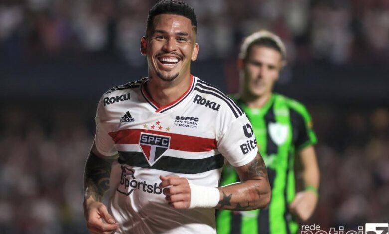 São Paulo vence América-MG e abre vantagem nas quartas da Copa do Brasil