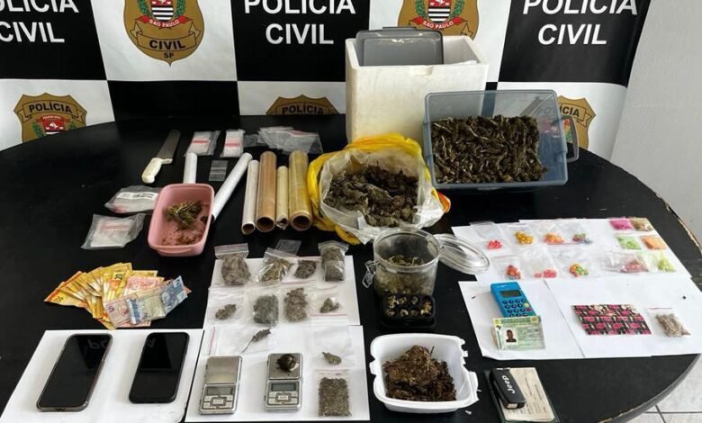 Polícia Civil prende homem que comercializava drogas utilizando veículos locados em Praia Grande