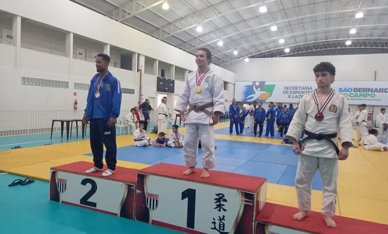 Guarujá encerra participação com medalha de ouro no judô