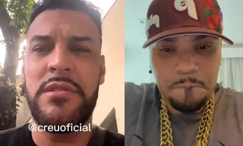 MC Créu faz boletim de ocorrência contra Naldo após ameaças