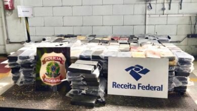 772 kg de cocaína são apreendidas em ação da Polícia no Porto de Santos