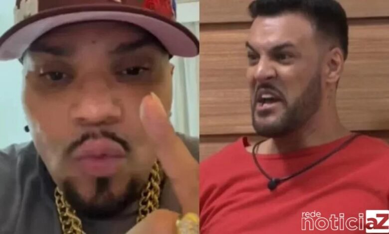 VÍDEO - MC Naldo ameaça MC Créu após acusações feitas em A Fazenda