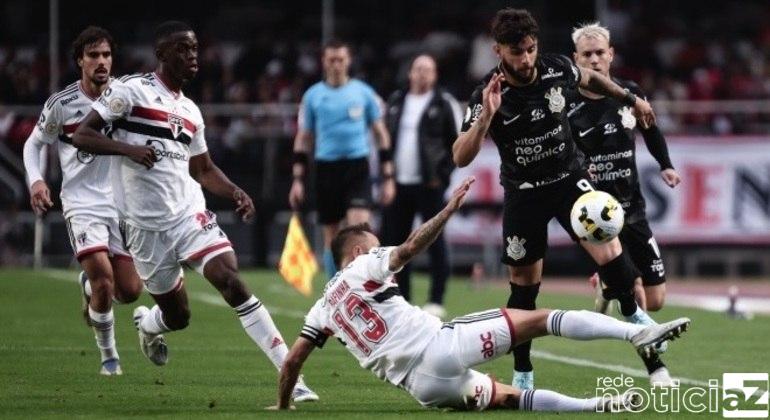 São Paulo e Corinthians ficam no empate no Morumbi