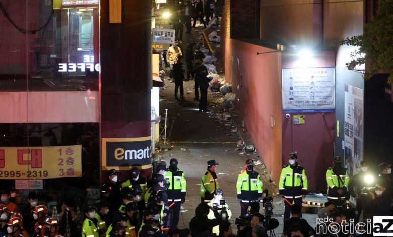 VÍDEO - Tumulto em festa de Halloween deixa 146 mortos na Coreia do Sul