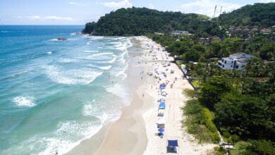 Onze praias do Litoral Norte estão impróprias para o banho