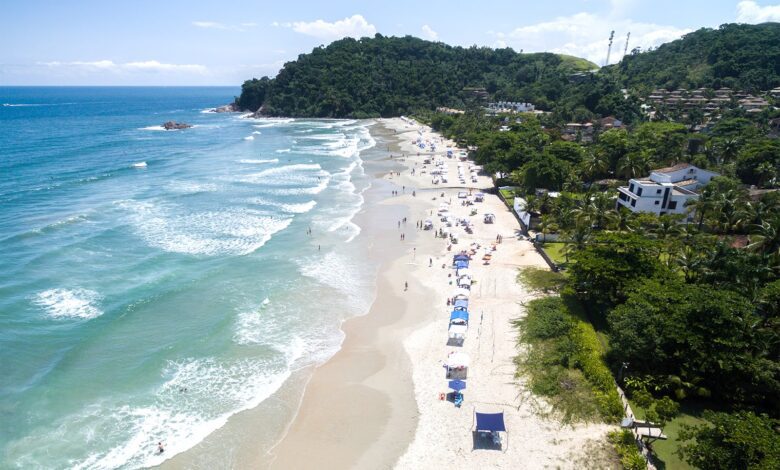 Onze praias do Litoral Norte estão impróprias para o banho