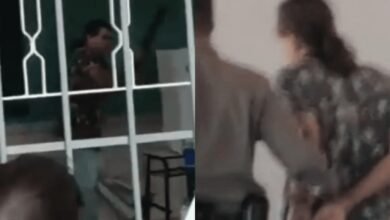 VÍDEO: Homem é preso após quebrar urna eletrônica em Goiânia