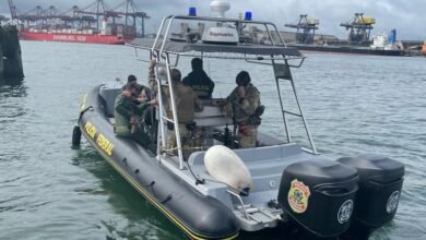 Polícia Federal faz ação contra crimes dentro do Porto de Santos
