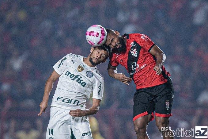 Palmeiras e Atlético-GO ficam no empate em Goiânia
