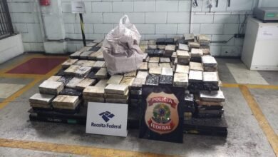 Polícia e Receita Federal apreendem 683kg de Cocaína em Porto de Santos