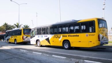 São Vicente testa nova linha de ônibus