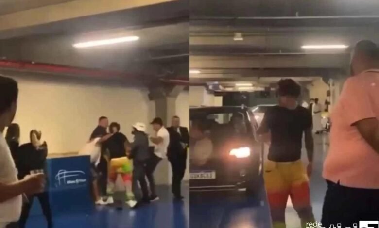 VÍDEO - Cantor Biel apanha da Polícia após confusão em show