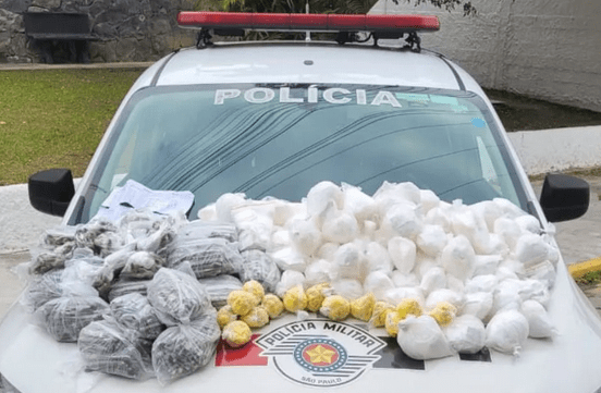 Motorista é preso por transportar 18 Kg de drogas em São Sebastião