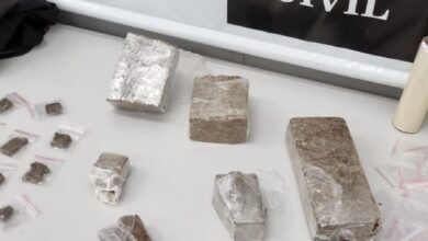 Homem envolvido em roubos é preso com 7 tijolos de maconha em sua residência