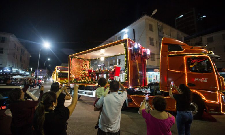 Caravana da Coca-Cola visitará Praia Grande no dia 6 de dezembro