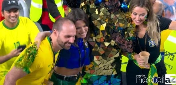 VÍDEO - Eduardo Bolsonaro bate recorde de menções ao ser flagrado no Catar