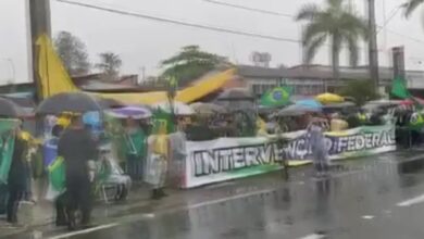 VÍDEO - Rodovia Régis Bittencourt registra ponto de manifestação