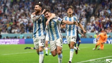 Argentina chega