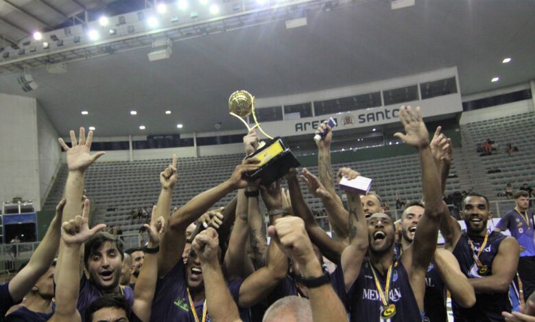 Fim da espera. Santos é campeão Paulista de Basquete após mais de 20 anos