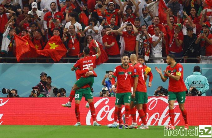 Marrocos vence Portugal e entra para a história em Copas do Mundo