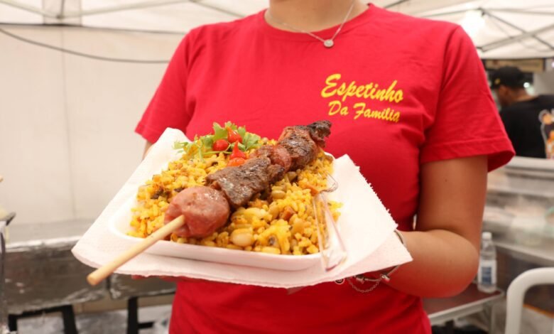 A gastronomia é destaque no Natal Criativo de Santos