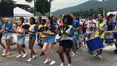 Passarela Dráuzio da Cruz abre a avenida para o Carnaval Solidário de Santos