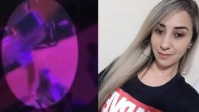 Polícia Civil tenta encontrar suspeito de matar mulher com rojão em Praia Grande, SP, com ajuda câmeras de monitoramento