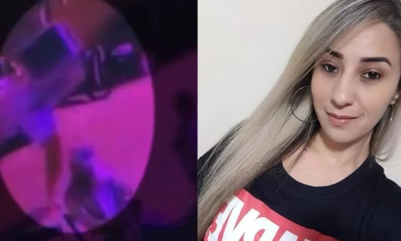 Polícia Civil tenta encontrar suspeito de matar mulher com rojão em Praia Grande, SP, com ajuda câmeras de monitoramento