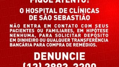 Hospital de Clínicas de São Sebastião informa que não solicita dinheiro a familiares de pessoas internadas