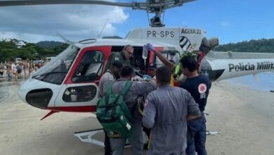 Helicóptero Águia resgata criança de 4 anos que sofria afogamento em piscina