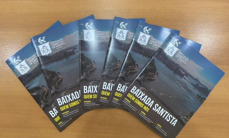 Associação Comercial de Santos lança revista com dados sobre a Baixada Santista