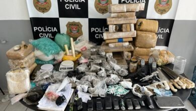 VÍDEO - Polícia acaba com "casa das drogas" e apreende grande quantidade de entorpecentes e armas