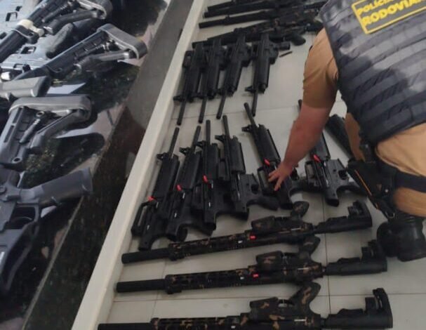 VÍDEO - Quantidade de armas apreendidas pela Polícia Militar no Noroeste é a maior no Paraná