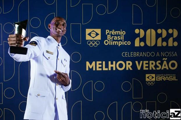 Prêmio Brasil Olímpico é ganho por Rebeca Andrade e Alison dos Santos