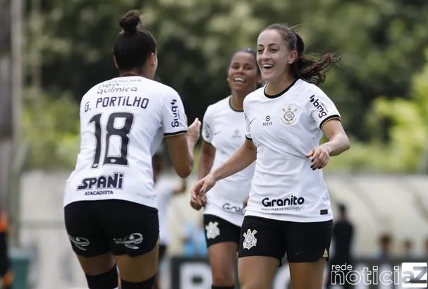 Na abertura do Brasileiro Feminino, Corinthians aplica 14 a 0 contra o Ceará