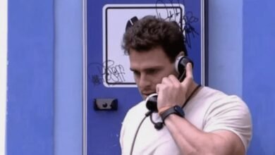 Gustavo atende o Big Fone, vai direto para paredão e indica outro participante para a berlinda