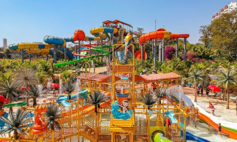 Thermas dos Laranjais anuncia expansão do Play Kids com réplicas de brinquedos radicais para crianças