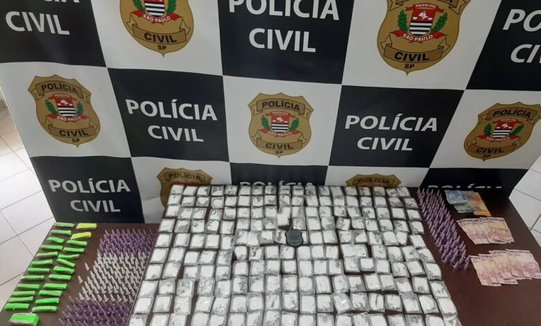 Homem é preso em flagrante comercializando drogas no Litoral Sul