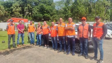 Defesa Civil de Santos é enviada para auxiliar nos trabalhos de resgate no Litoral Norte