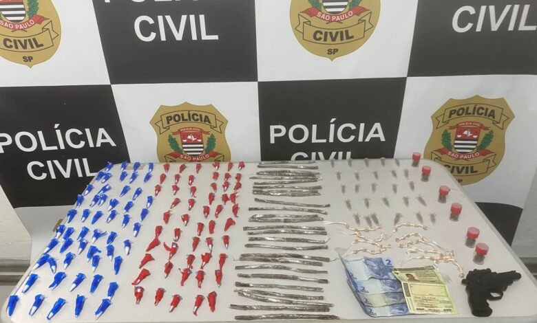 Dona do tráfico de drogas em São Vicente é presa