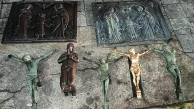 Dupla é presa após furto de peças de cemitério de Santos