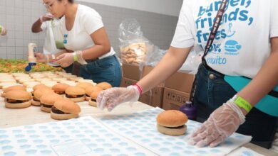 Criançada curte o lazer e as delícias da ‘Hamburgada do Bem’ em Santos