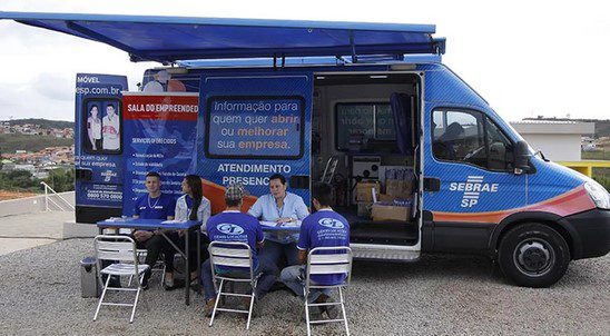 Sebrae Móvel faz atendimento espeical para as pessoas afetadas com as chuvas no Litoral Norte