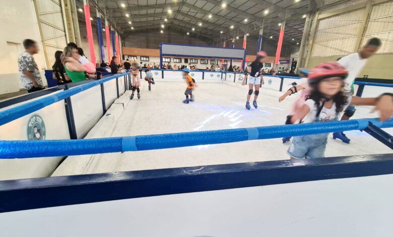 Pista de patinação no gelo será instalada em Shopping de Santos