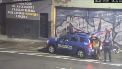 Guarda Municipal prende homem por furto de fios no túnel em Santos após flagrante por câmeras