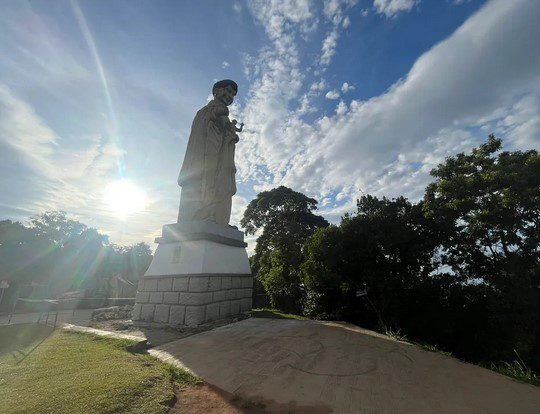 Estátua do padroeiro de Caraguatatuba vai ser substituída