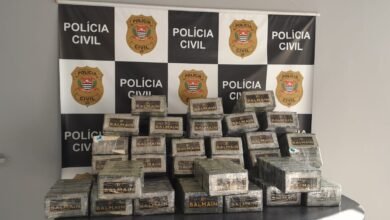 Quatro são presos com mais de 300 tijolos de cocaína em Santos