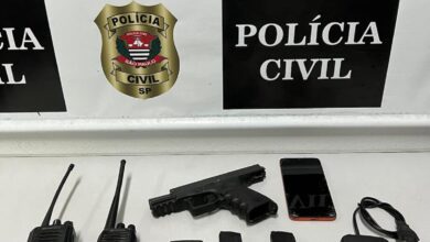 Foragido da Justiça é preso com arma de fogo em Cubatão